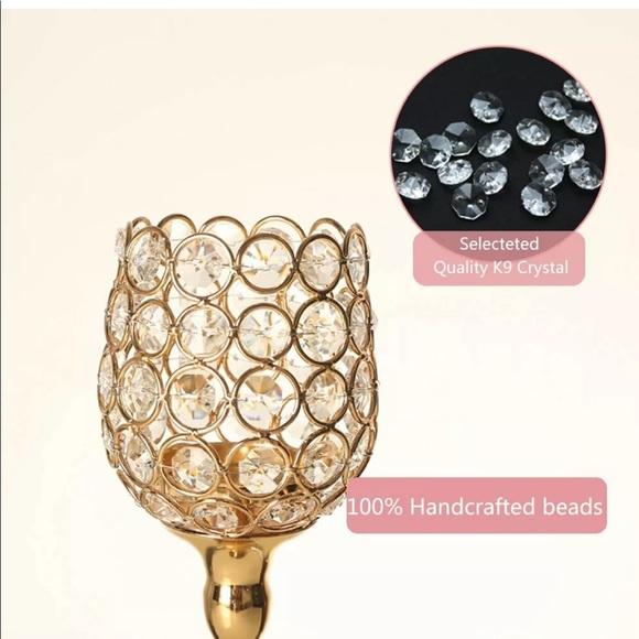 Candle Holder Lamp Tea Light Stand Centerpiece - Picture 6 of 6